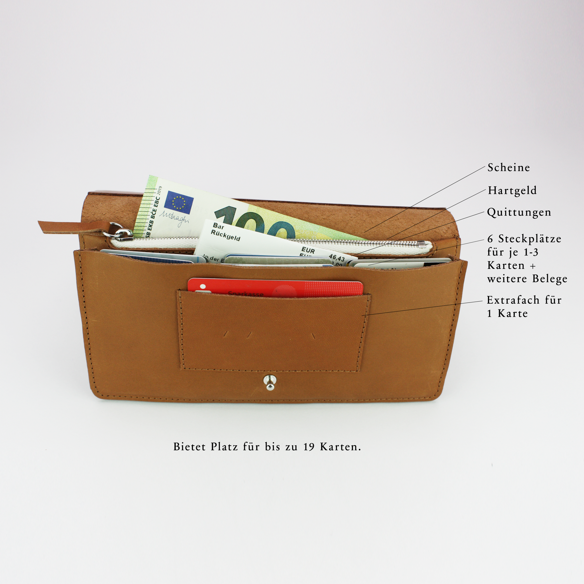 VIK Portemonnaie | sand