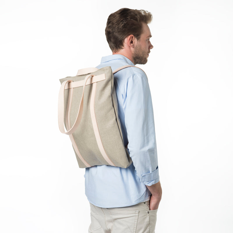 SKAGEN backpack shoulder bag | big | linen
