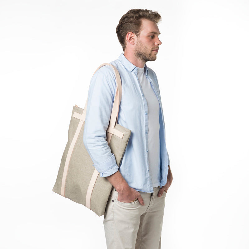 SKAGEN backpack shoulder bag | big | linen