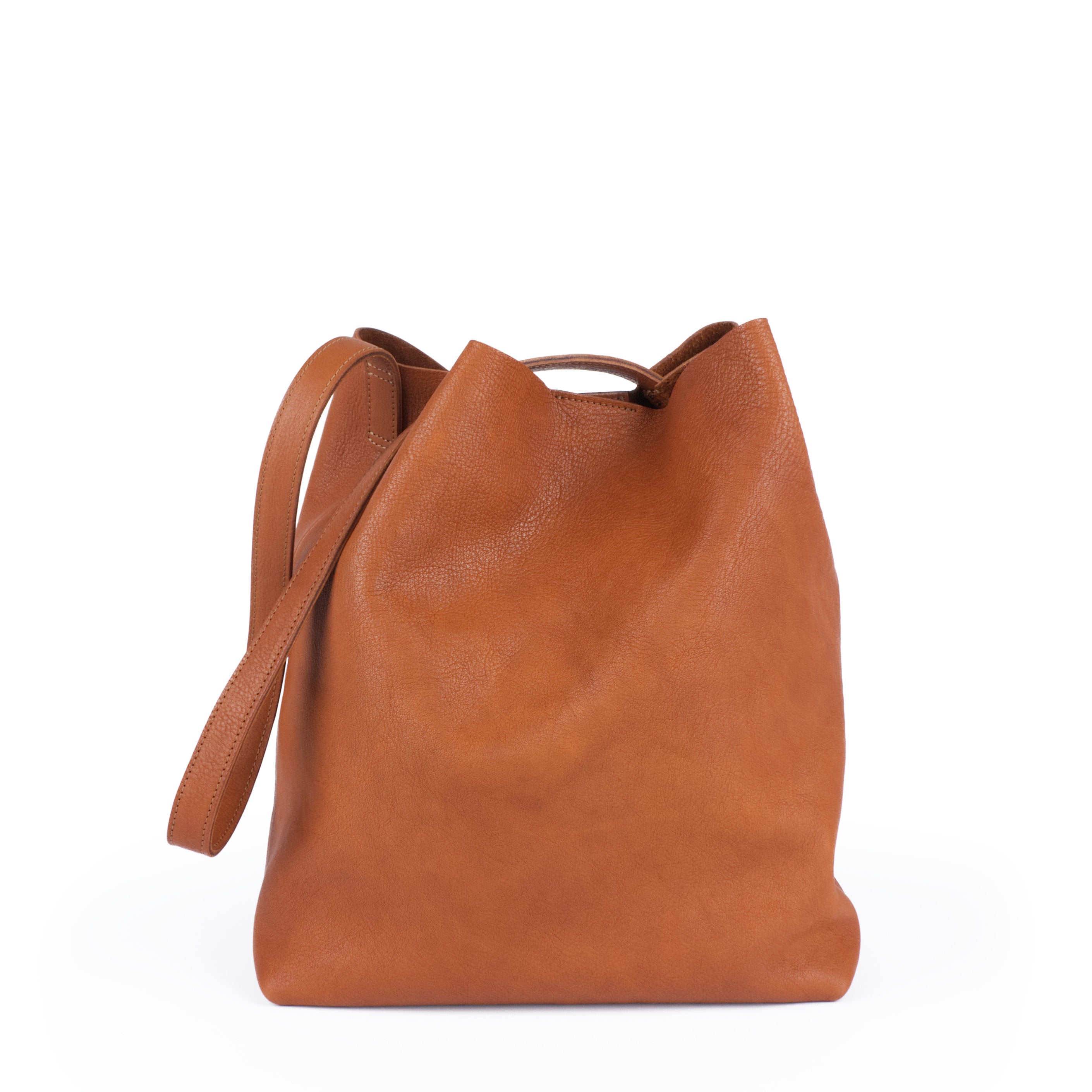 TROSA Bucket Tote | brandy